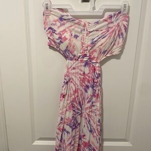 ALMOST FAMOUS Strapless Maxi dress Size XL
